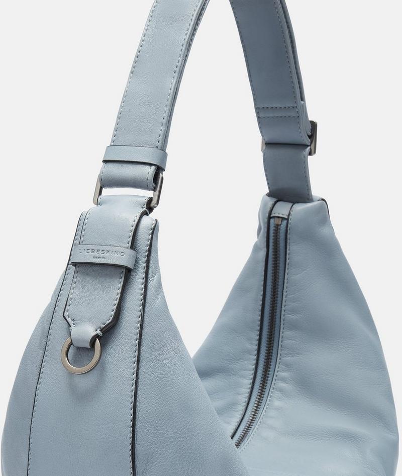 Liebeskind Herren Moon Hobo M - Blassblau