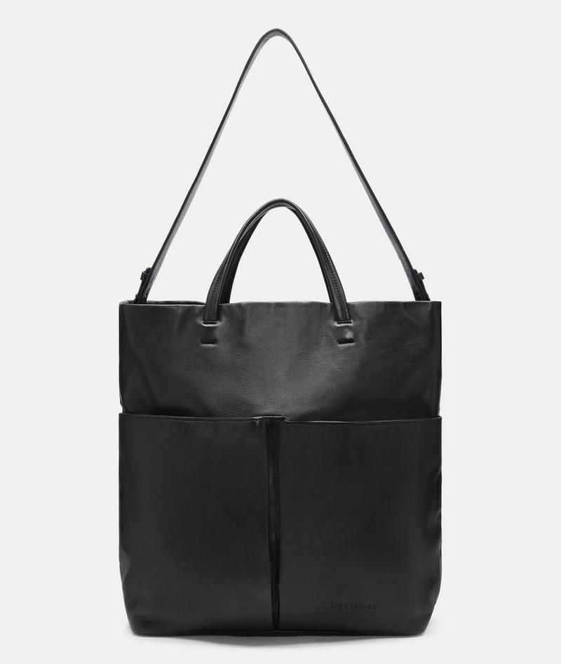 Liebeskind Herren Hera Tote L - Schwarz