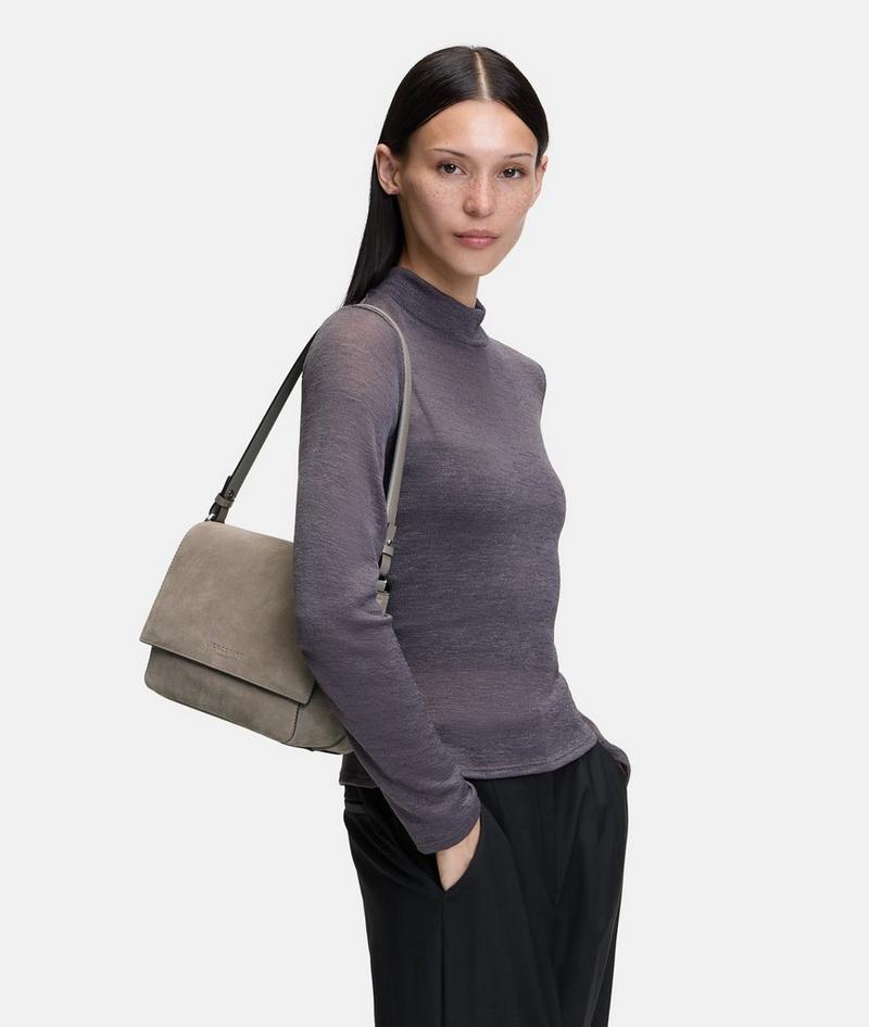 Liebeskind Herren Lilly Crossbody M - Steingrau