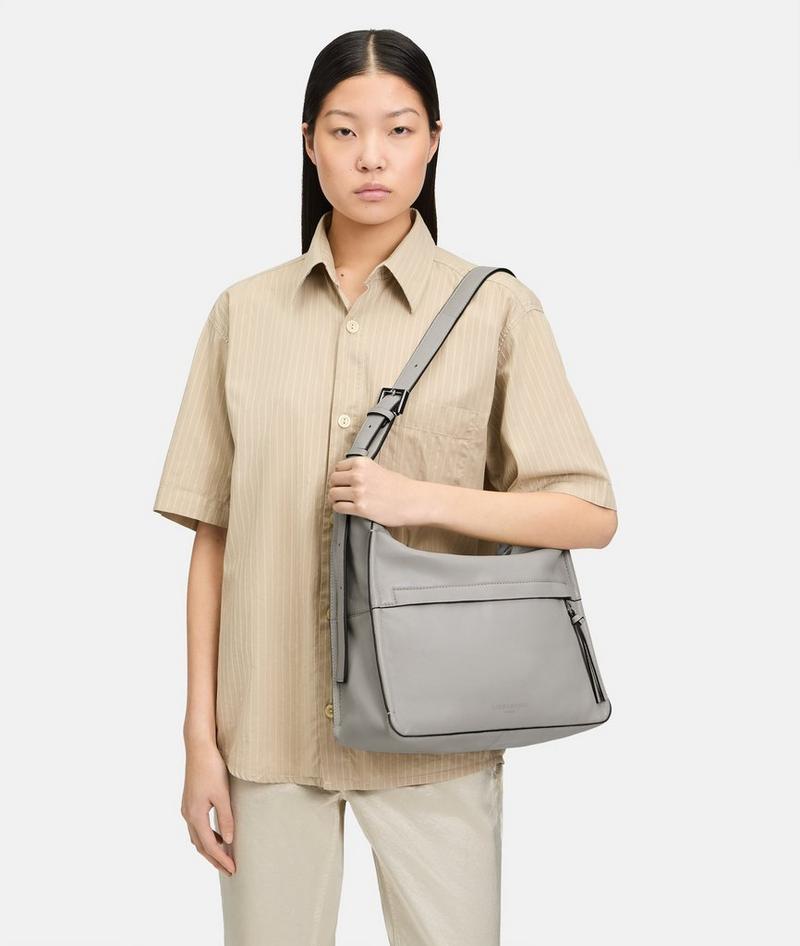 Liebeskind Herren Sky Hobo M - Taubengrau