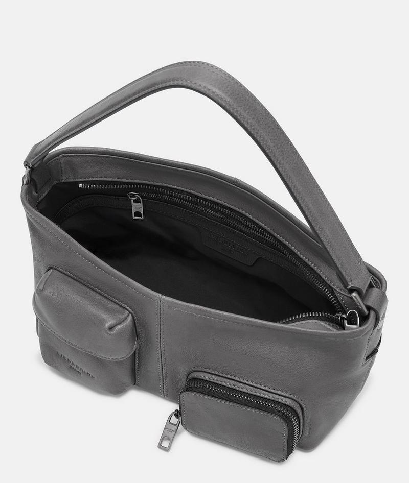 Liebeskind Herren Archive Lk 204 Shoulderbag S - Grau
