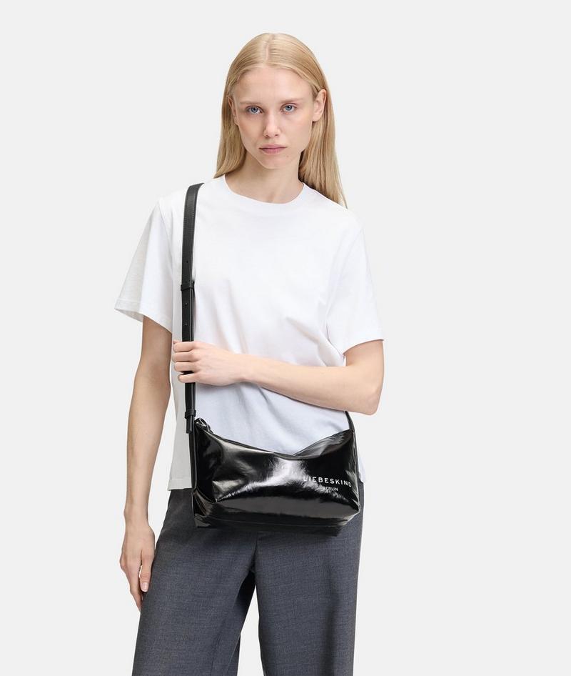 Liebeskind Herren Elvira Crossbody M - Schwarz