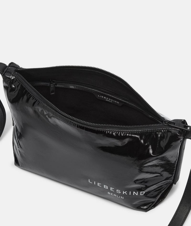 Liebeskind Herren Elvira Crossbody M - Schwarz