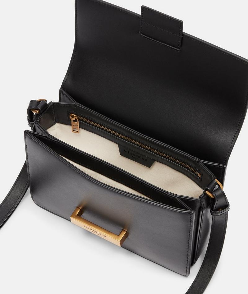 Liebeskind Herren Alex Crossbody M - Schwarz