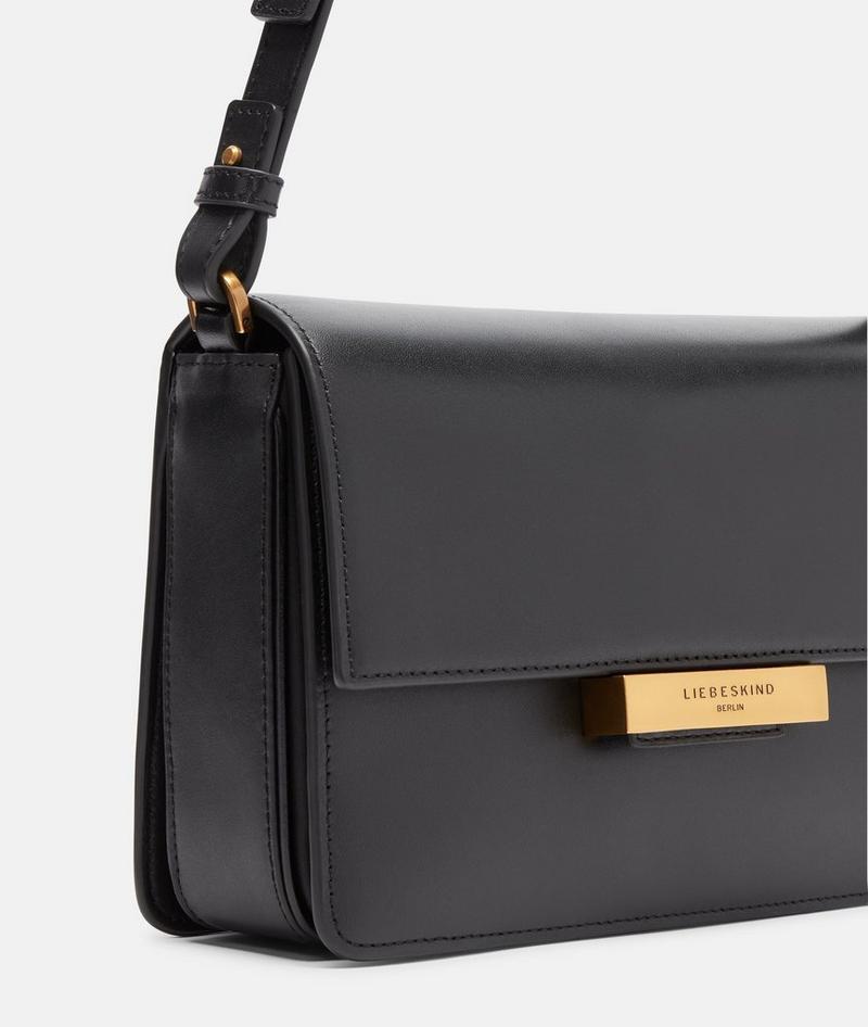 Liebeskind Herren Alex Crossbody M - Schwarz