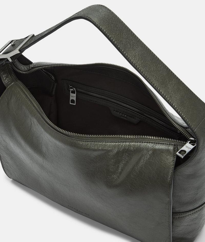 Liebeskind Herren Lou Hobo M - Olivgrün