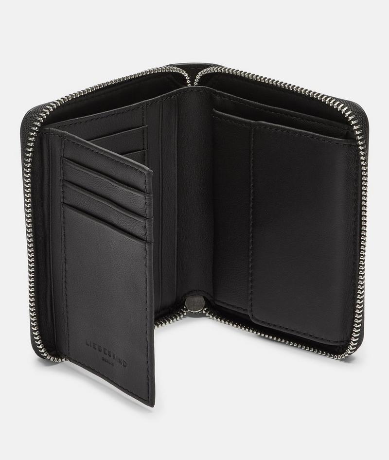 Liebeskind Herren Conny Geldbörse M - Schwarz