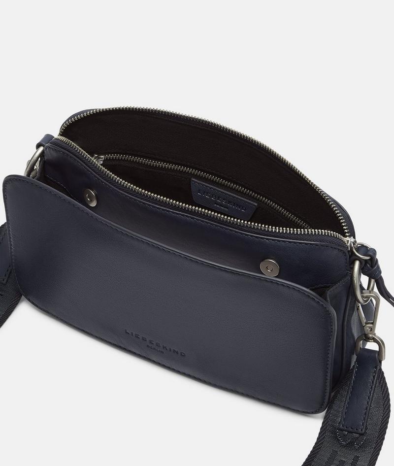 Liebeskind Herren Clarice Crossbody M - Tiefblau