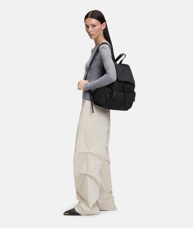 Liebeskind Herren Nylon Maia Backpack M - Schwarz