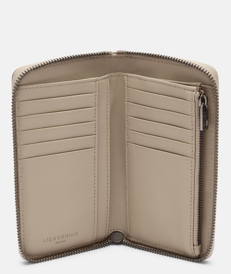 Liebeskind Herren Frieda Geldbörse M - Beige
