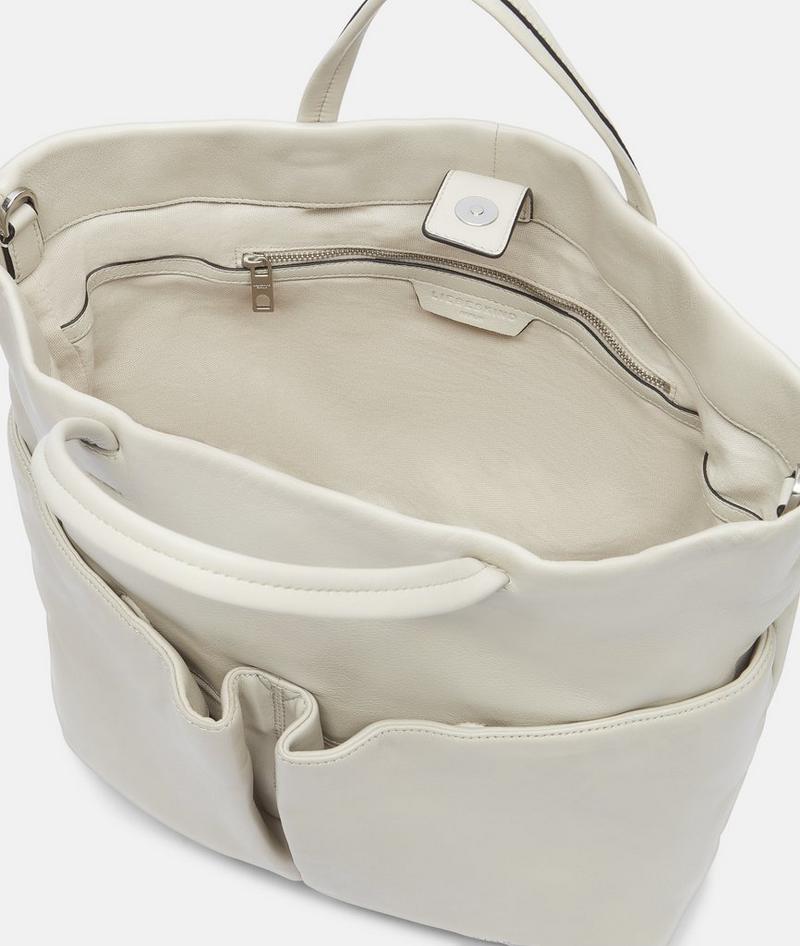Liebeskind Herren Hera Tote L - Creme