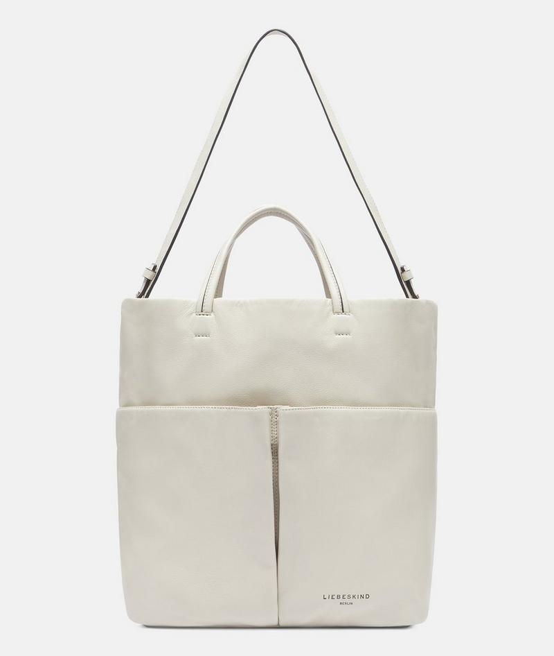 Liebeskind Herren Hera Tote L - Creme