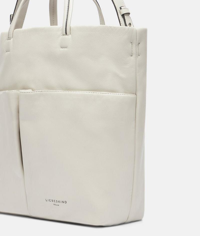 Liebeskind Herren Hera Tote L - Creme