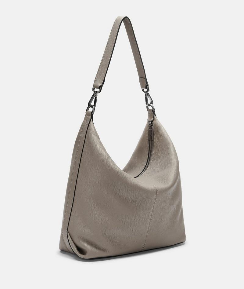 Liebeskind Herren Paris Hobo M - Steingrau
