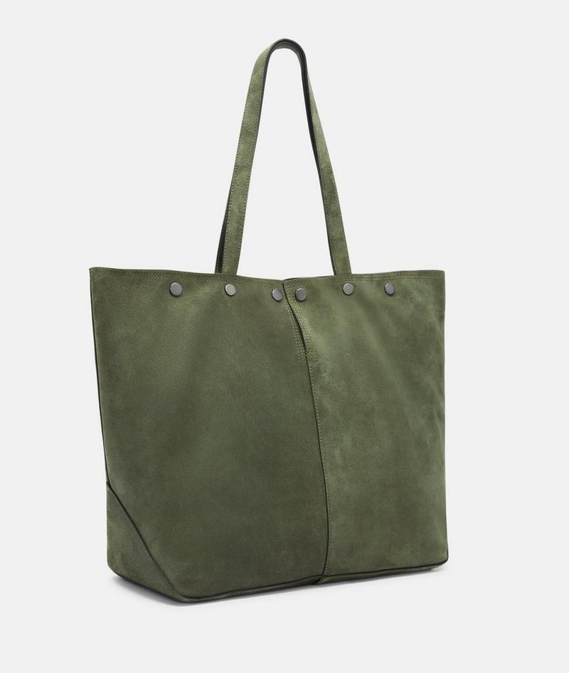 Liebeskind Herren Rive Shopper L - Olivgrün