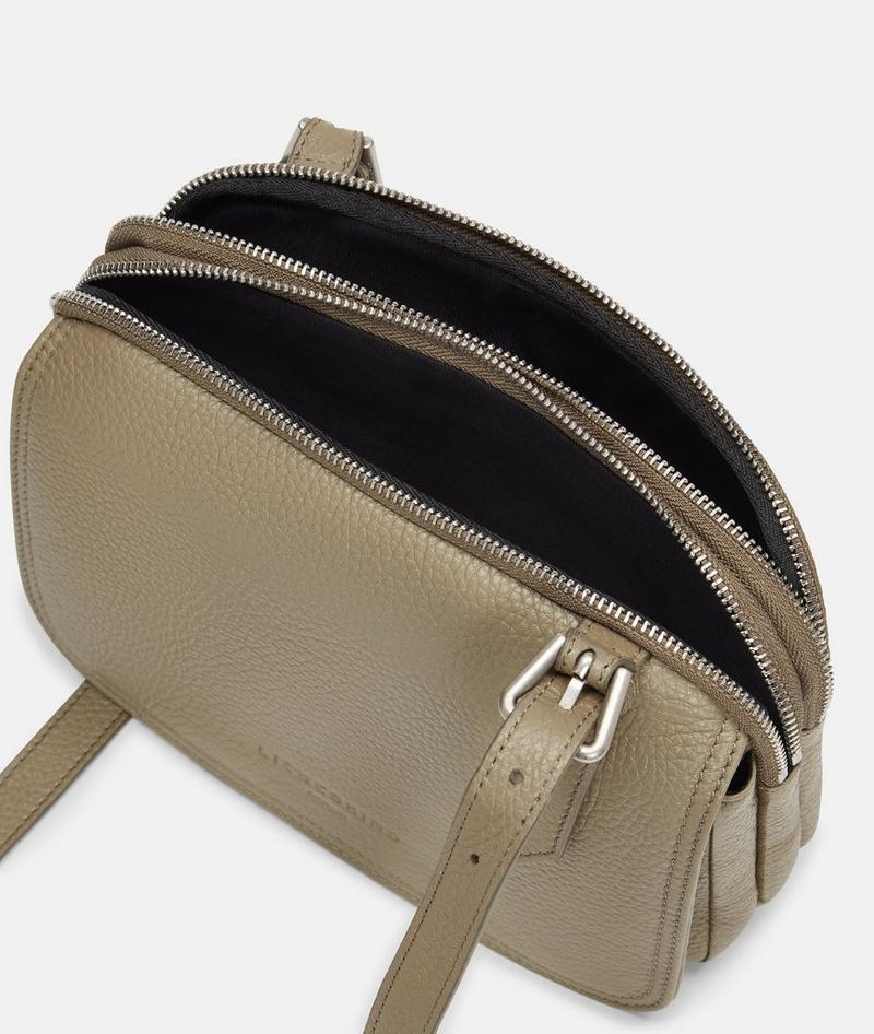 Liebeskind Herren Mareike Crossbody M - Olivgrün