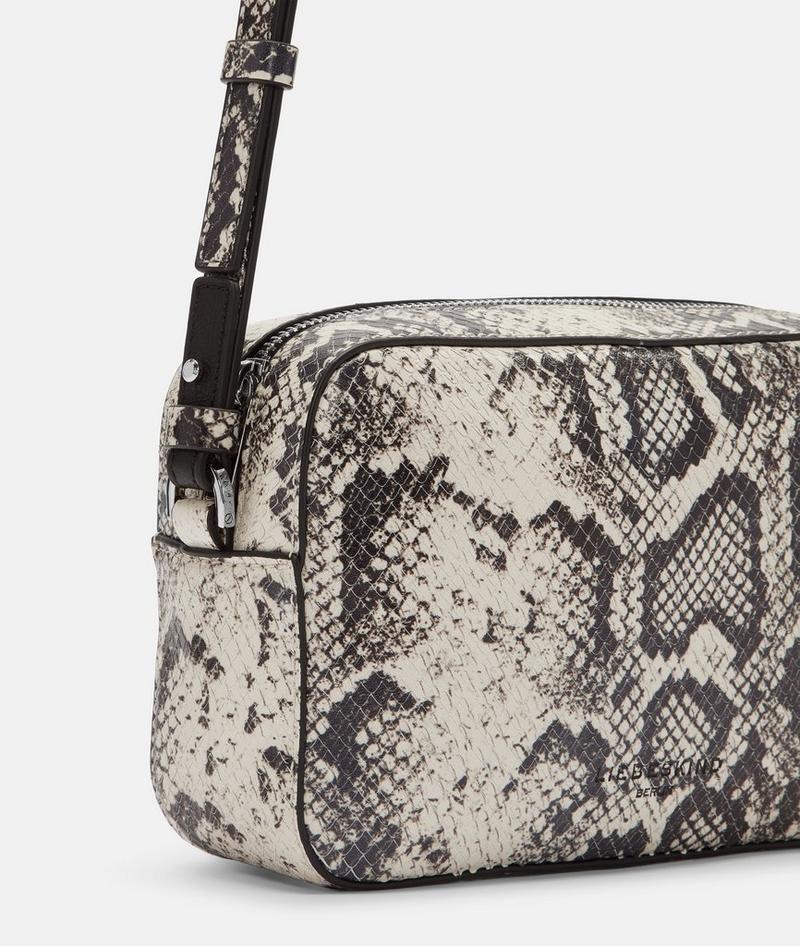 Liebeskind Herren Snake Ella Camera-bag S - Steingrau